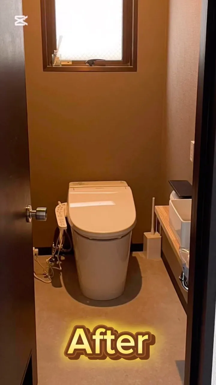 【和式トイレから洋式トイレへ！🚽✨】